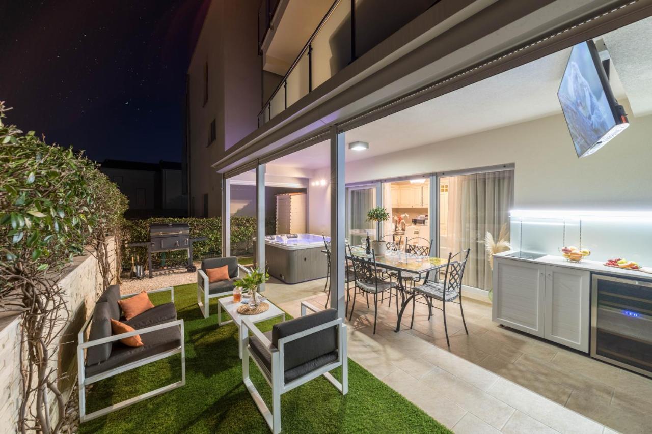 Apt Gioan Novigrad, 500M To Sea, Private Heated Jacuzzi, Bbq, Private Parking Novigrad Istria Exterior foto